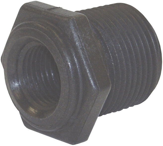 62196 by Dixon Valve | Reducer Bushing | Schedule 80 | 2" Male NPT x 1" Female NPT | Polypropylene