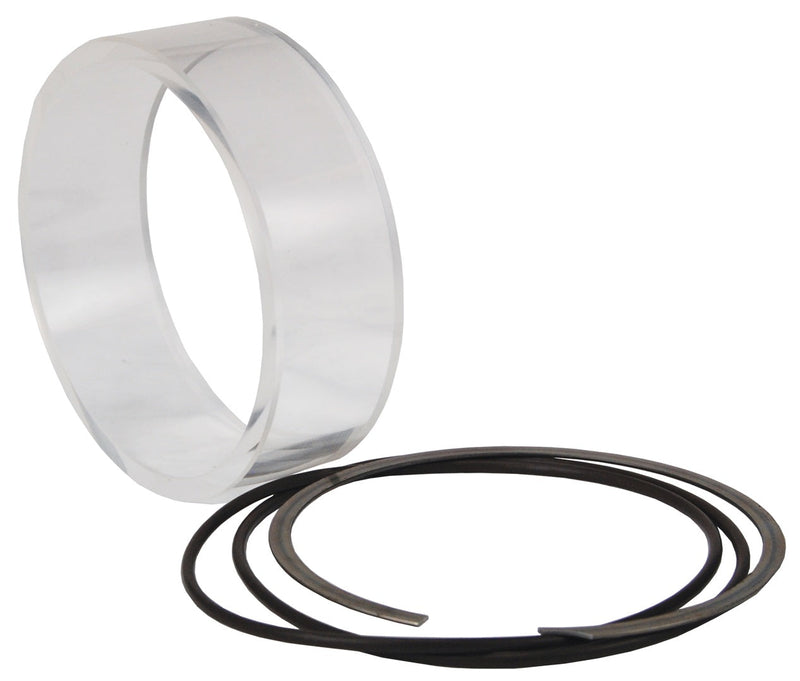 5200-SFI-3-RK1 by Dixon Valve | Sight Flow Indicator Repair Kit | 3" Replacement Sight Glass, Baylast™ O-Ring, And Retainer Ring Kit