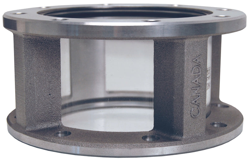 5201-SFI by Dixon Valve | Sight Flow Indicator | TTMA Flanged | 4" Size | 3-1/4" Width | 4-3/8" ID | Aluminum