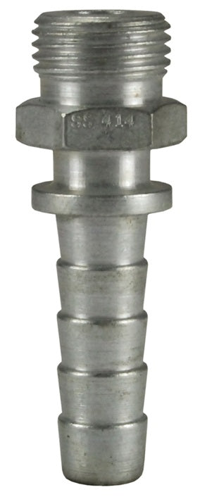 SS616 by Dixon Valve | Spray Hose Coupling | Male Fitting | 3/4" Male NPSM x 3/4" Hose ID | Plated Steel