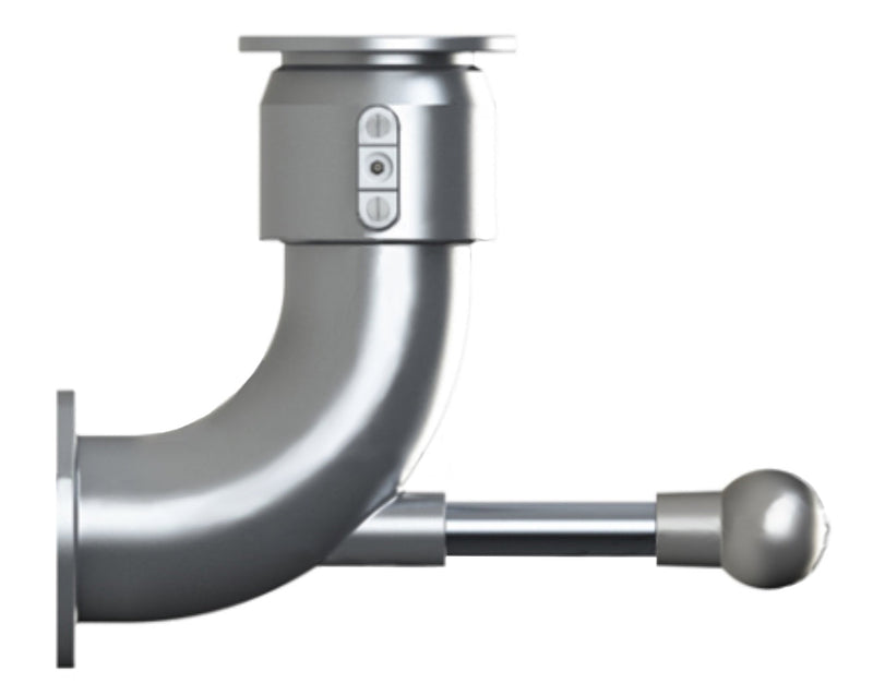 43BTFTFLAL11000 by Dixon Valve | Swivel Joint | Loading Arm Swivel | 4" Size | Style 30 Long Radius | Ball Handle | FKM-A Seal | Aluminum