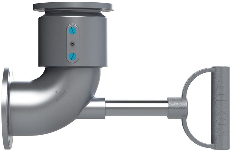 43HTFXTFAL00000 by Dixon Valve | Swivel Joint | Loading Arm Swivel | 4" Size | Style 30 Short Radius | D-handle | Nitrile Rubber Seal | Aluminum