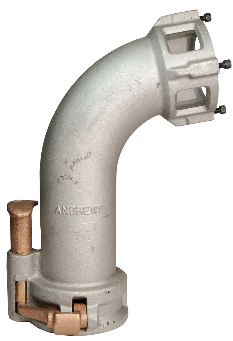 300-TFG by Dixon Valve | Tight Fill Drop Elbow | Coupler Body Only | 3" Size | Aluminum