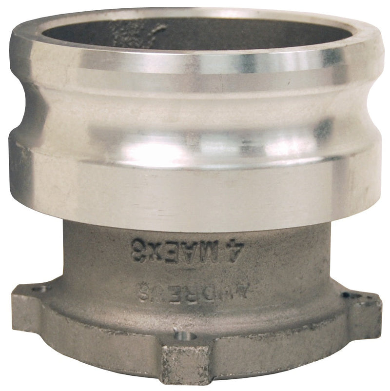 300-MAE by Dixon Valve | Tight Fill Male Adapter Inlet End | 3" Inlet | Aluminum