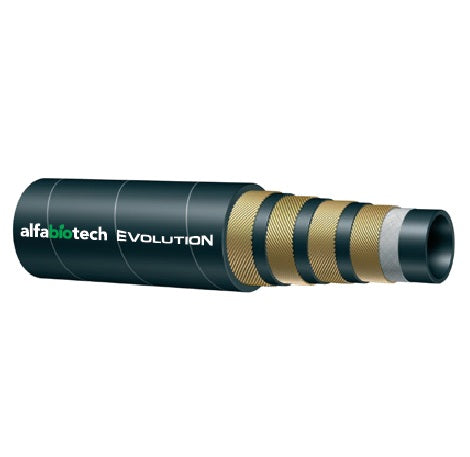 E4K-32 Alfagomma by Kuriyama | Alfabiotech Evolution Series | E4K Series | 4-Wire | Minetuff Hydraulic Hose | 2" ID | 2.55" OD | 4000 PSI