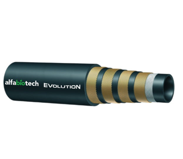 E5.5K-12 Alfagomma by Kuriyama | Alfabiotech Evolution Series | E5.5K Series | 4-Wire | Minetuff Hydraulic Hose | 3/4" ID | 1.19" OD | 5500 PSI