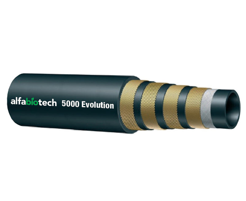E5K-16 Alfagomma by Kuriyama | Alfabiotech Evolution Series | E5K Series | 4-Wire | Minetuff Hydraulic Hose | 1" ID | 1.47" OD | 5000 PSI