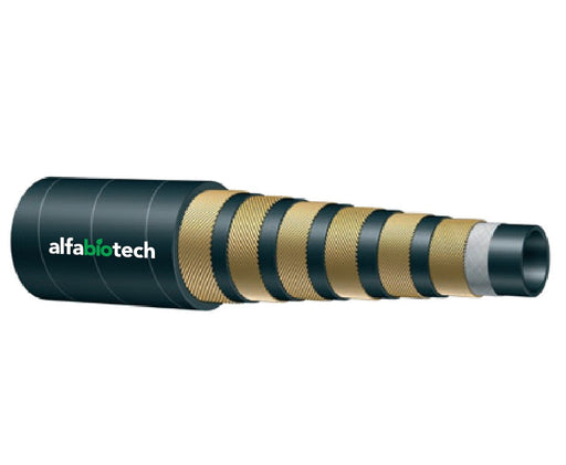 E5K-24 Alfagomma by Kuriyama | Alfabiotech Evolution Series | E5K Series | 6-Wire | Minetuff Hydraulic Hose | 1-1/2" ID | 2.16" OD | 5000 PSI