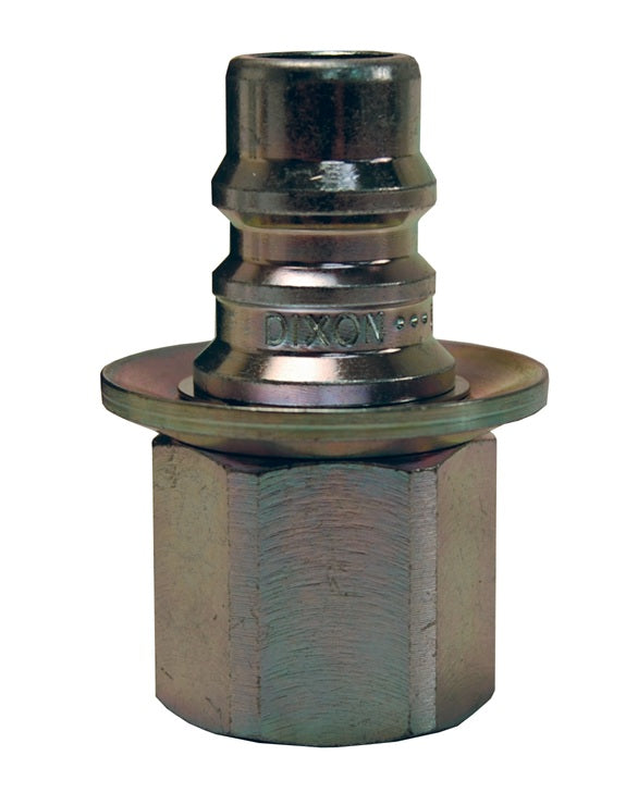 EA4F3 by Dixon Valve | Hydraulic Quick Disconnect Coupling | EA-Series | 3/8" Female NPTF x 1/2" Water-Blast Interchange | Plug | Steel