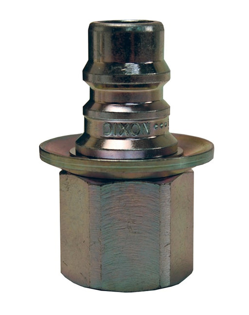 EA4F4 by Dixon Valve | Hydraulic Quick Disconnect Coupling | EA-Series | 1/2" Female NPTF x 1/2" Water-Blast Interchange | Plug | Steel
