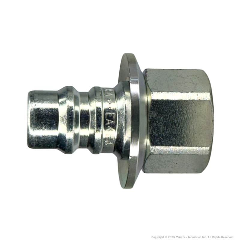 EA4F3 by Dixon Valve | Hydraulic Quick Disconnect Coupling | EA-Series | 3/8" Female NPTF x 1/2" Water-Blast Interchange | Plug | Steel