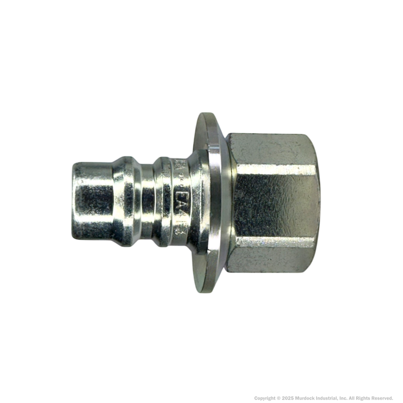 EA4F4 by Dixon Valve | Hydraulic Quick Disconnect Coupling | EA-Series | 1/2" Female NPTF x 1/2" Water-Blast Interchange | Plug | Steel