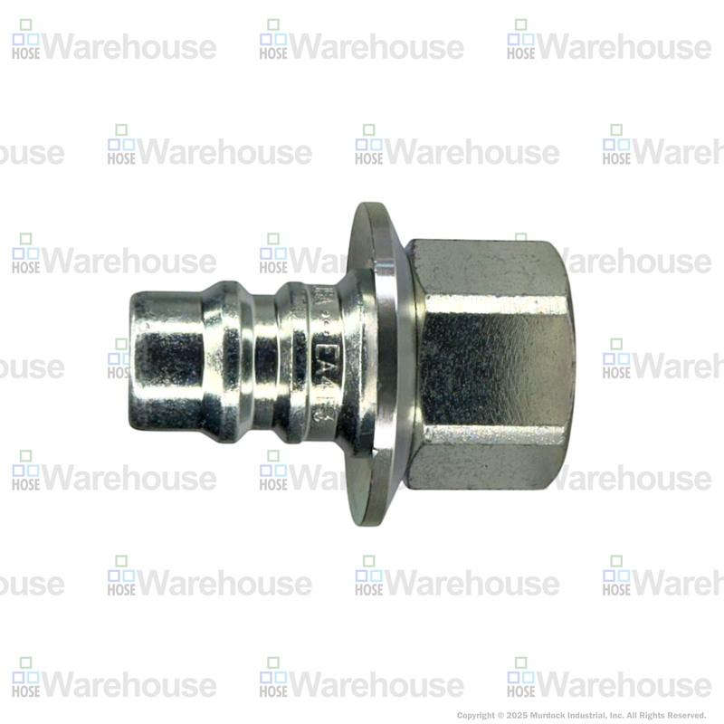 EA4F4 by Dixon Valve | Hydraulic Quick Disconnect Coupling | EA-Series | 1/2" Female NPTF x 1/2" Water-Blast Interchange | Plug | Steel