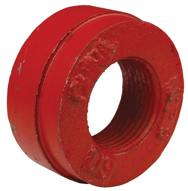 EC601 by Dixon Valve | Series-EC | ANSI Cap | with Tapped Outlet | 6" Nominal Size | Ductile Iron