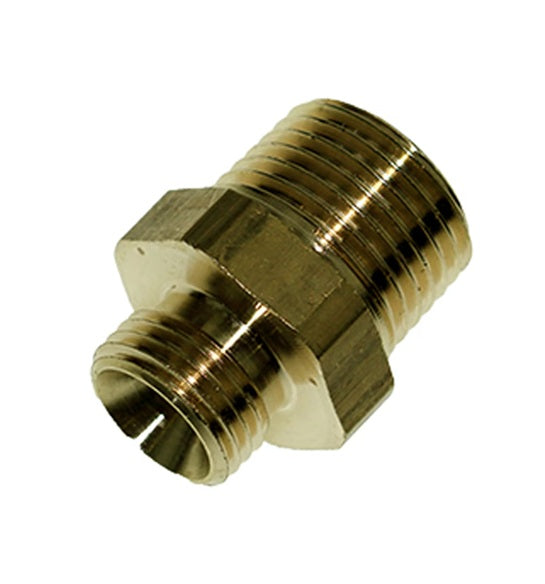 EG15-1/2B by Parker | Compression Fittings | 1/2" Male BSPT Thread x 12mm Connection Tube OD | Straight | Brass