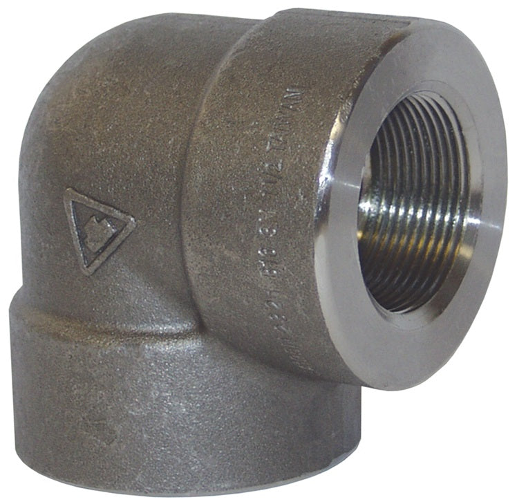 EL90200FS by Dixon Valve | Pipe Adapter | 90° Elbow | 2" Female NPT x 2" Female NPT | 2000# Forged Steel