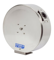 ENML-N-335-SS by Coxreels | EN-SS Series | 3,000 PSI Enclosed Spring Driven Hose Reel | 3/8" Hose ID, 3/8" FNPT Inlet | Stainless Steel | 35ft Capacity, Hose Not Included