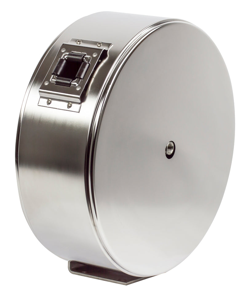 ENL-N-450-SS by Coxreels | EN-SS Series | 300 PSI Enclosed Spring Driven Hose Reel | 1/2" Hose ID, 1/2" FNPT Inlet | Stainless Steel | 50ft Capacity, Hose Not Included