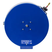 EN-N-125 by Coxreels | EN Series | 300 PSI Enclosed Spring Driven Hose Reel for Air & Water | 1/4" Hose ID, 1/4" FNPT Inlet x 1/4" MNPT Hose End | Steel | 25ft PVC Hose Included