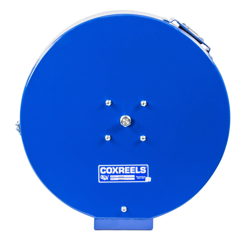 ENHL-N-135 by Coxreels | EN Series | 5,000 PSI Enclosed Spring Driven Hose Reel for Grease & Hydraulic Oil | 1/4" Hose ID, 1/4" FNPT Inlet | Steel | 35ft Capacity, Hose Not Included