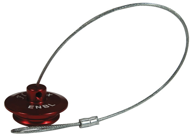 ENBL-PLUG by Dixon Valve | FloMAX Standard-Series | Engine Oil Nozzle Plug | Red | Anodized Aluminum