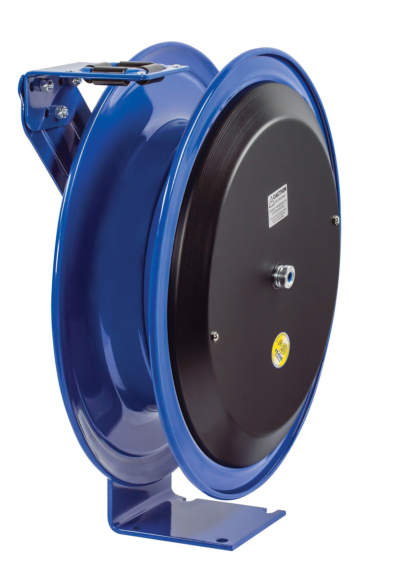 EZ-PC24L-0012 by Coxreels | EZ-PC Series | EZ-Coil Safety Spring Driven Cord Reel | 12/3 SJO Cord, 25A, 115V | Steel | 100ft Capacity, Cord Not Included