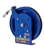 EZ-SD-100-1 by Coxreels | EZ-SD Series | EZ-Coil Safety Spring Driven Static Discharge Cable Reel | 5/32" Cable | Steel | 100ft Cable Included