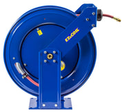 EZ-TSH-450 by Coxreels | EZ-T Series | 300 PSI EZ-Coil Safety Spring Driven Hose Reel for Air & Water | 1/2" Hose ID, 1/2" FNPT Inlet x 1/2" MNPT Hose End | Steel | 50ft PVC Hose Included