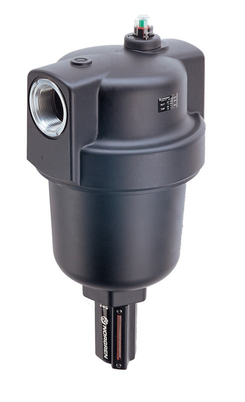F18-C00M by Dixon Valve | F18 Series 1 | Jumbo Airline Filter | 2" Port Size | 1400 SCFM | Manual Drain | 7 oz. Metal Bowl & Sight Glass