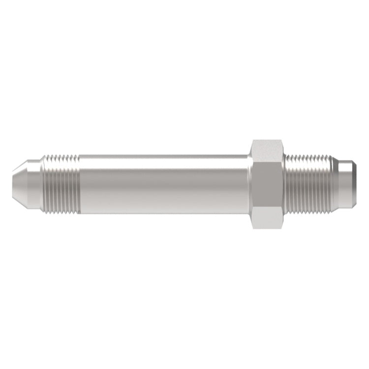 FBM2935 (FCM2935) Eaton Aeroquip® Long -04 Male AN S.A.E. 37° Male Flare x 7/16-24" 42° Male Inverted Flare Adapter - Steel (Pack of 2)