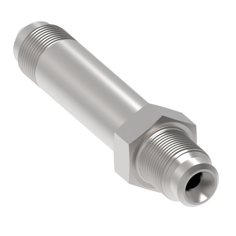 FBM2935 (FCM2935) Eaton Aeroquip® Long -04 Male AN S.A.E. 37° Male Flare x 7/16-24" 42° Male Inverted Flare Adapter - Steel (Pack of 2)