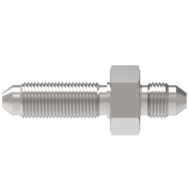 FBM2943 (FCM2943) Eaton Aeroquip® -04 Male AN S.A.E. 37° Male Flare x 10mmx1" Metric Flare Adapter - Steel (Pack of 2)
