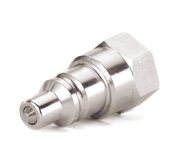 FD35-1002-06-06 Hansen® by Danfoss | Quick Disconnect Coupling | FD35 Series | 3/8" Female NPT x 3/8" High Pressure Ball Latch | Plug | FKM Seal | Valved | Steel
