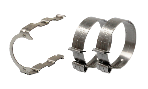 FF14401 E-Z Clip System by Danfoss | Clip and Cage Kit | 2 Clips / 1 Cage | A/C Refrigeration Fitting | for -16 Hose | Steel