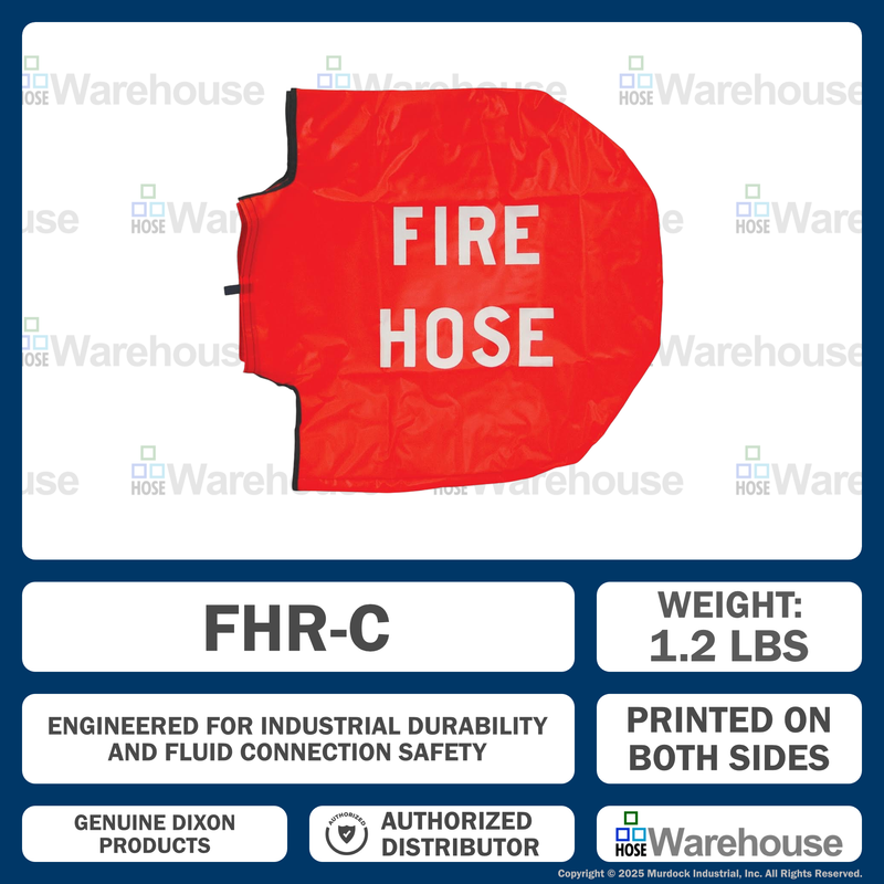 FHR-C Dixon Vinyl Cover for FHR-V2 Swing Wall Reel - Fits 26" Hose Reels