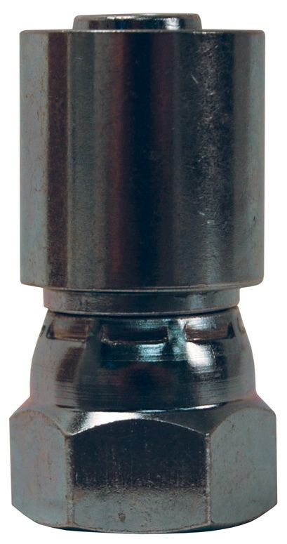 FJC-T12 by Dixon Valve | True I.D. PTFE Hose Fitting | 3/4" Female JIC Swivel | Carbon Steel