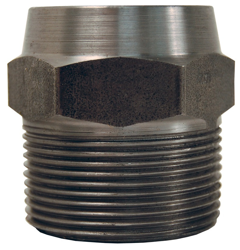 FM1000 by Dixon Valve | Hex Nipple for Welding to Metal Hose | 1" Male NPT | Carbon Steel