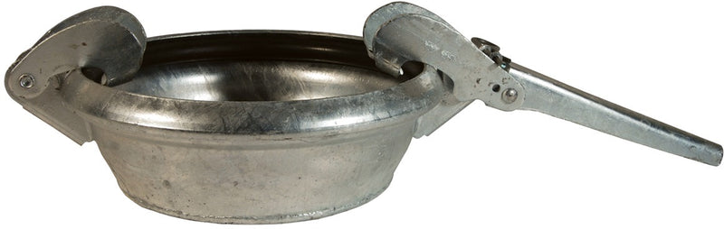 FP20910 by Dixon Valve | Type A (Agri-Lock) Quick Connect Fitting | 10" Size | Female Plug | Galvanized Steel