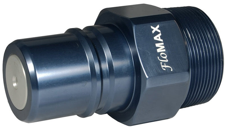 FRA by Dixon Valve | FloMAX Diesel Fueling System | One-Piece Diesel Fuel Receiver | without Cap | 2" Male NPT | Anodized Aluminum