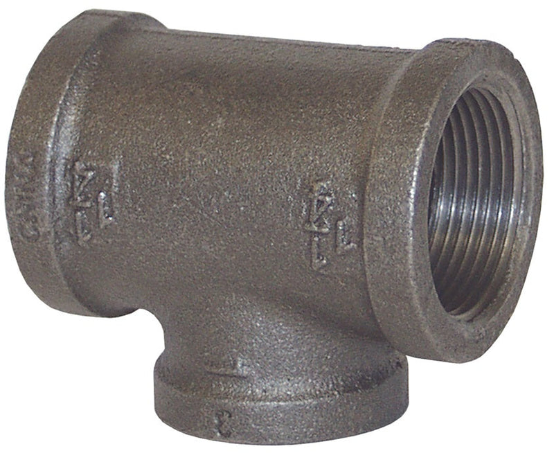 FRT3825 by Dixon Valve | Tee Reducer Adapter | 3/8" Female NPT x 3/8" Female NPT x 1/4" Female NPT (Branch) | 150# Iron