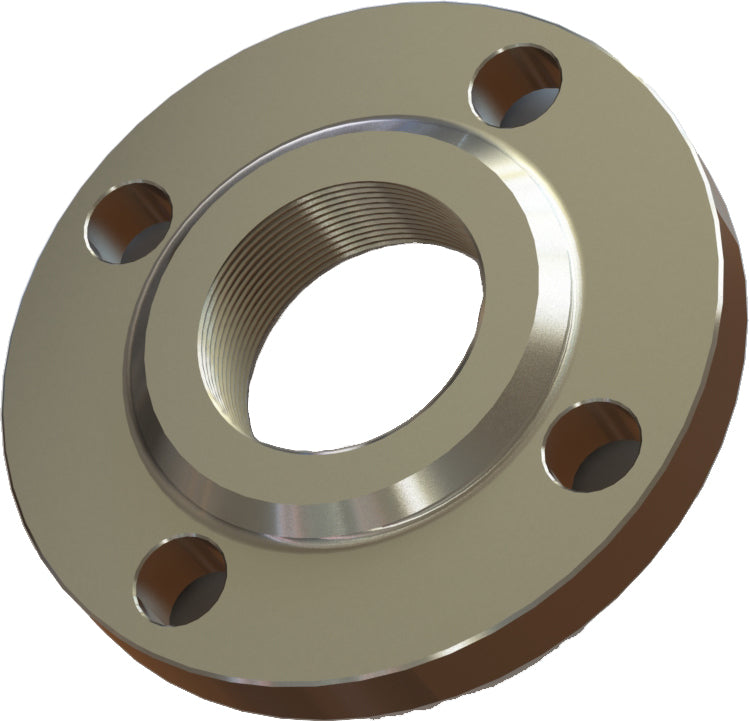 FT150SS-10 by Campbell Fittings | Threaded Flange | 2-1/2" 150# Flange x 2-1/2" Female NPT | 316 Stainless Steel