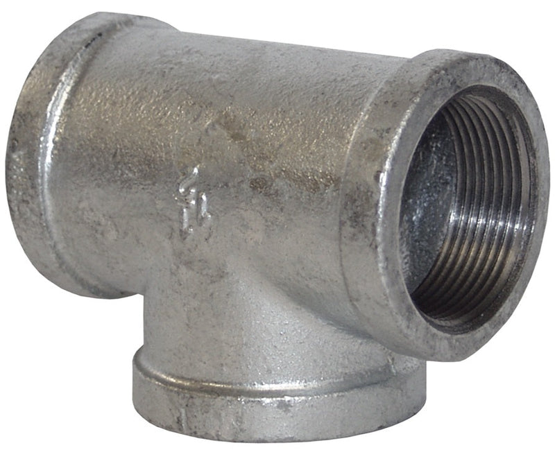 FT50G by Dixon Valve | Tee Adapter | 1/2" Female NPT x 1/2" Female NPT x 1/2" Female NPT | 150# Galvanized Iron