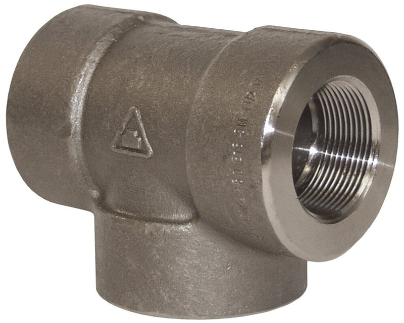 FT50FS by Dixon Valve | Tee Adapter | 1/2" Female NPT x 1/2" Female NPT x 1/2" Female NPT | 2000# Forged Steel