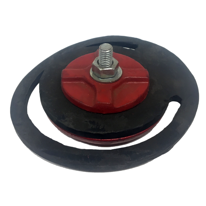 89100402 (FV400) by PT-Coupling | 4" Flapper Valve (Painted) for Pump Foot Valves