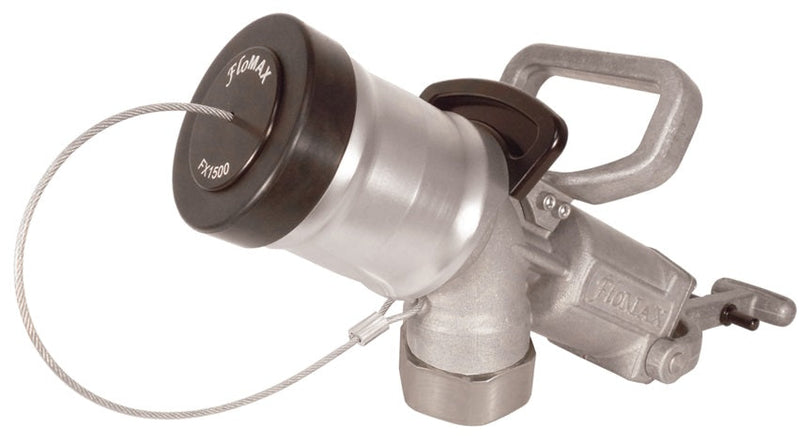FX1500P by Dixon Valve | FloMAX High Volume Diesel Fueling System | Diesel Fuel Nozzle | 2" Fuel Nozzle | with Plug | 2" Female NPT