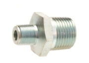 47703 by Alemite | Adapter | Thread: 7/16"-27 UNS-2A (m) | Male/Female Thread: 1/2"-27 NS Male Taper | Straight