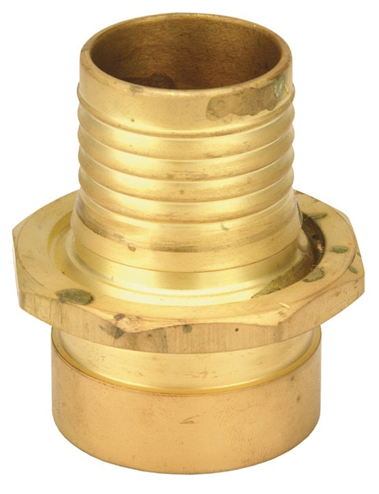G5232 by Dixon Valve | Holedall®  Petroleum Style Grooved Coupling | 1-1/2" Grooved End x 1-1/2" Hose ID | Brass