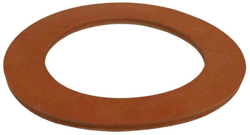 G9 by Dixon Valve | Railroad Tank Car Gasket | Old Style | 5" Size | 5-1/4" OD | 3-1/2" ID | Leather