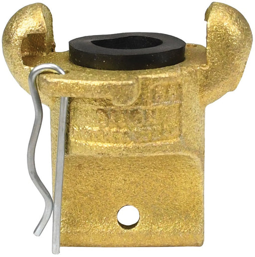 GAB0 Global Air King® by Dixon Valve | Pneumatic Fitting | 2-Lug Blank End | Chicago Style | Brass
