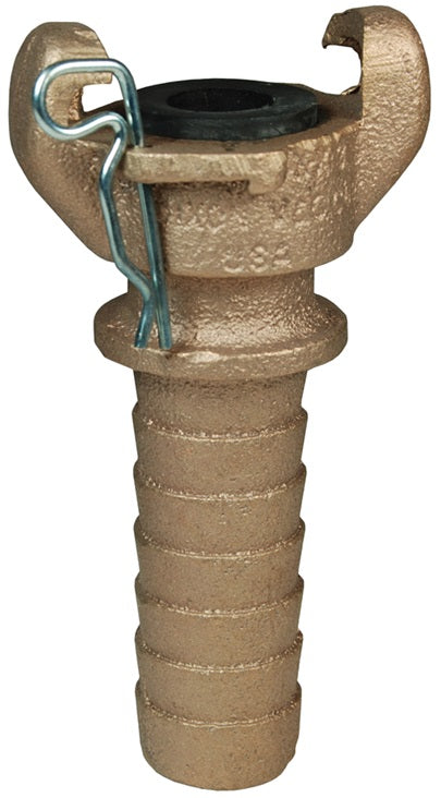 GABH Global Air King® by Dixon Valve | Pneumatic Fitting | 2-Lug Hose End | Chicago Style x 3/8" Hose ID | Brass